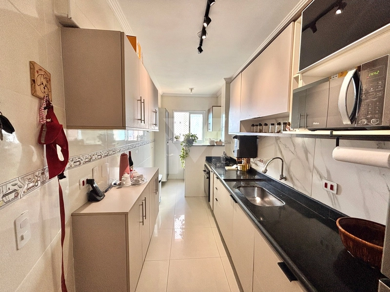 Andar alto e vista livre, esse apartamento há 300m da praia é pra você: 7ª foto da galeria de imagens do imóvel