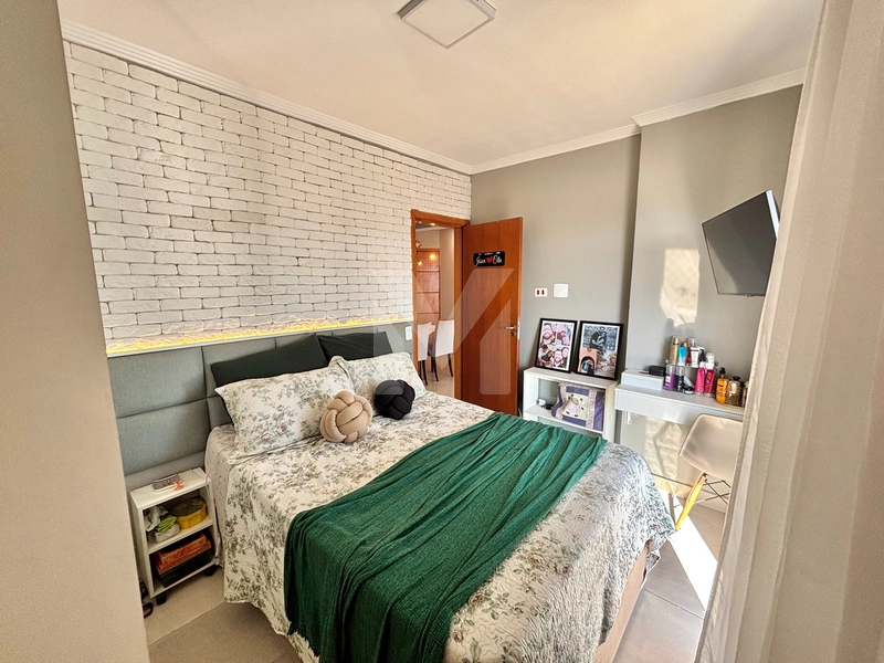 Andar alto e vista livre, esse apartamento há 300m da praia é pra você: 18ª foto da galeria de imagens do imóvel