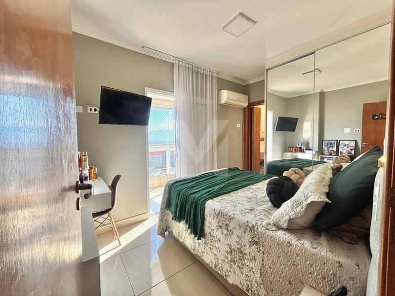 Andar alto e vista livre, esse apartamento há 300m da praia é pra você: 15ª foto da galeria de imagens do imóvel