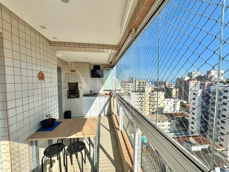 Andar alto e vista livre, esse apartamento há 300m da praia é pra você: 23ª foto da galeria de imagens do imóvel