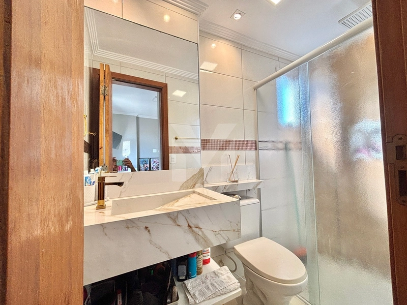 Andar alto e vista livre, esse apartamento há 300m da praia é pra você: 19ª foto da galeria de imagens do imóvel