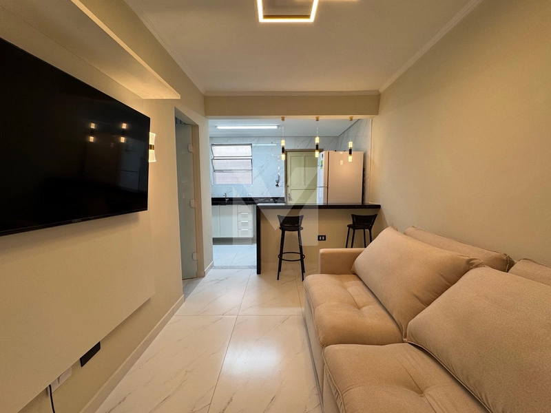 1 DORMITÓRIO TODO REFORMADO | CANTO DO FORTE: 1ª foto da galeria de imagens do imóvel