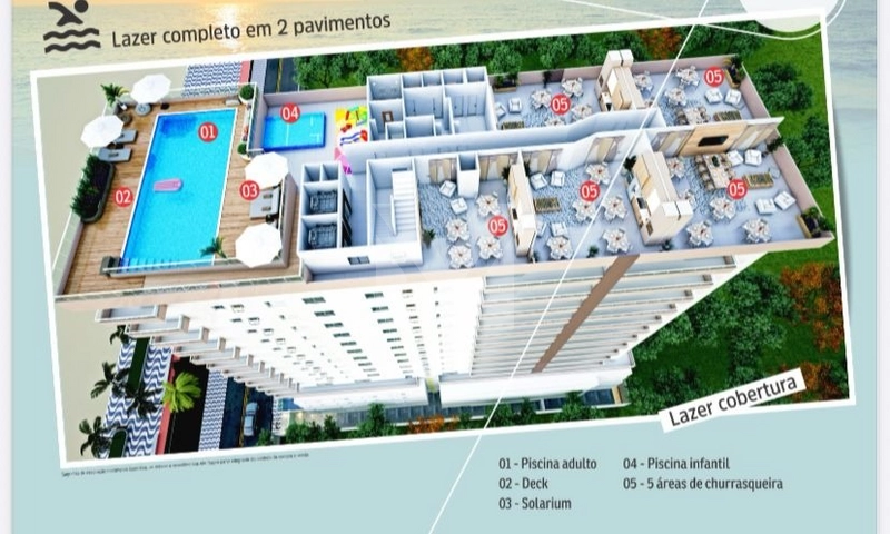 A oportunidade de Morar em um prédio FRENTE MAR!: 4ª foto da galeria de imagens do imóvel