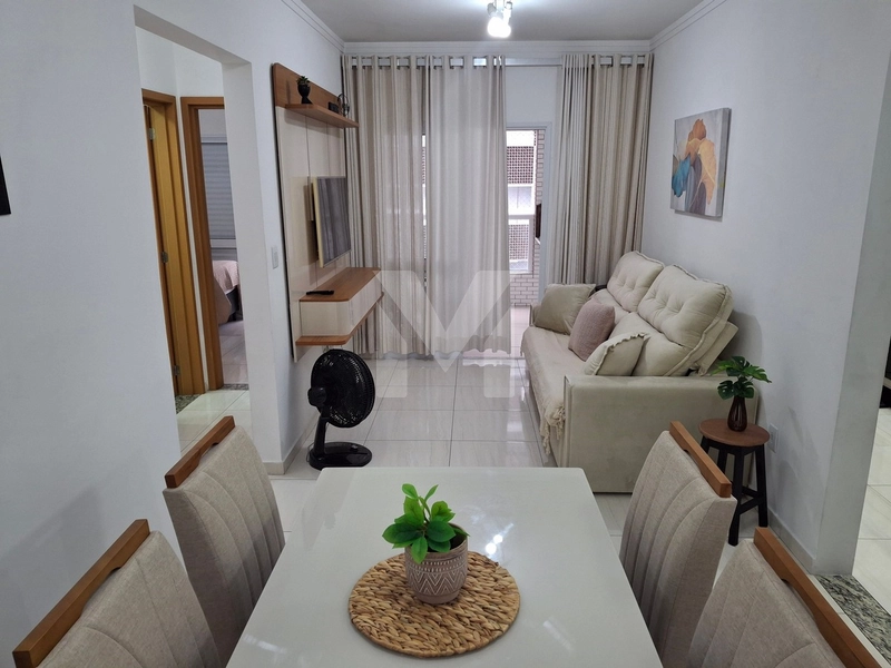 Oportunidade na Guilhermina, 2 dormitórios, 2 vagas, mobiliado.: 2ª foto da galeria de imagens do imóvel