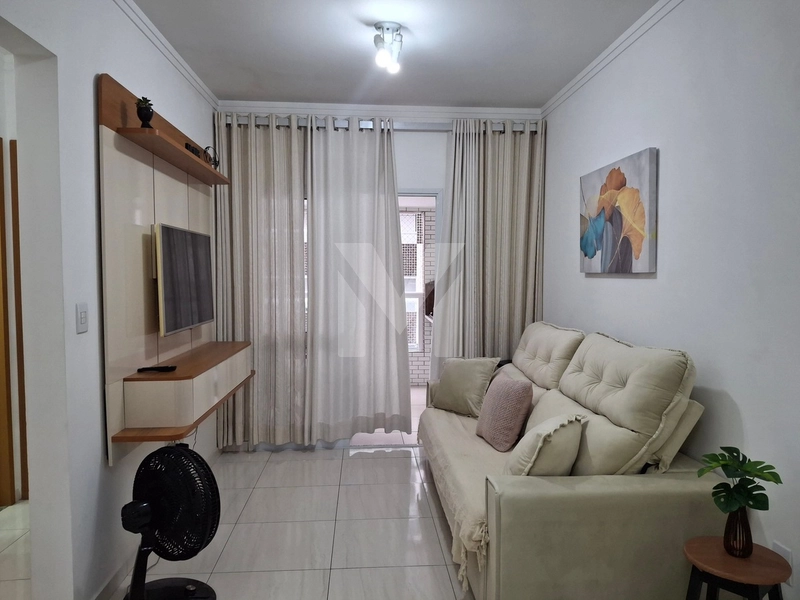 Oportunidade na Guilhermina, 2 dormitórios, 2 vagas, mobiliado.: 1ª foto da galeria de imagens do imóvel