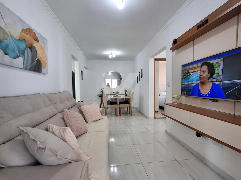 Oportunidade na Guilhermina, 2 dormitórios, 2 vagas, mobiliado.: 4ª foto da galeria de imagens do imóvel