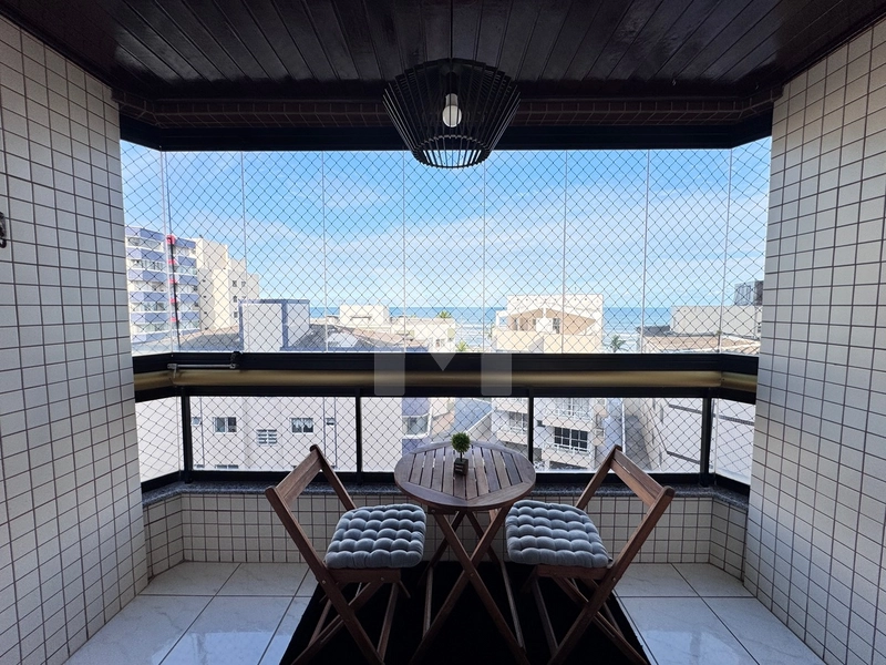 1 Dormitório Porteira Fechada | Vista mar