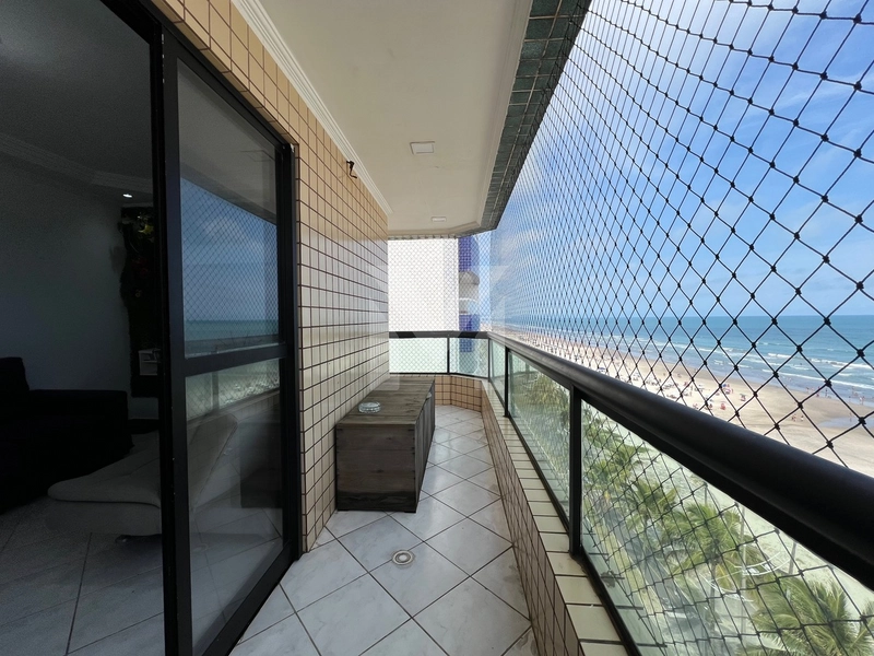 APARTAMENTO FRENTE MAR 1 DORMITÓRIO COM CHURRASQUEIA: 6ª foto da galeria de imagens do imóvel