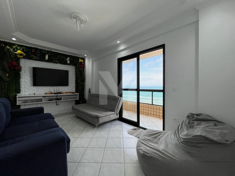 APARTAMENTO FRENTE MAR 1 DORMITÓRIO COM CHURRASQUEIA: 2ª foto da galeria de imagens do imóvel