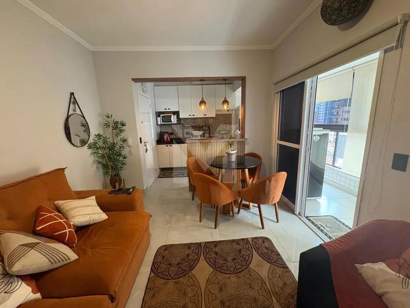 Apartamento 52m², varanda gourmet, 1 dorm, 1 vaga, Ocian: 6ª foto da galeria de imagens do imóvel