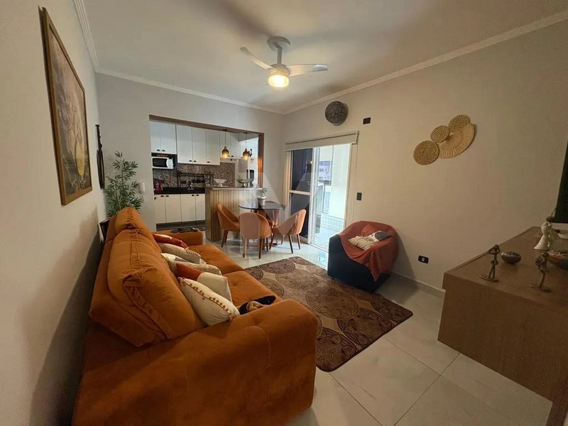 Apartamento 52m², varanda gourmet, 1 dorm, 1 vaga, Ocian: 3ª foto da galeria de imagens do imóvel