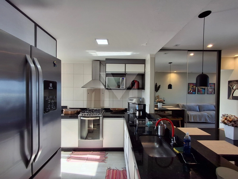 Apartamento 2 dormitórios, frente mar na Vila Mirim – Praia Grande: 2ª foto da galeria de imagens do imóvel