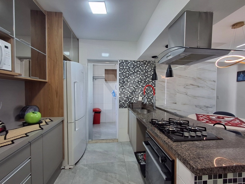 Apartamento para alugar, 2 dorms. frente mar no Boqueirão: 2ª foto da galeria de imagens do imóvel