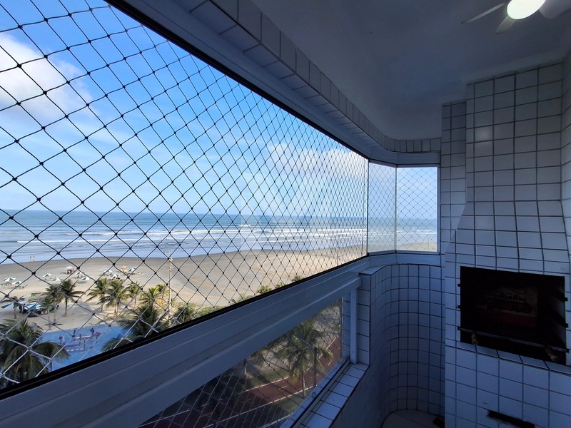 Apartamento frente mar 1 dormitório com sacada gourmet por R$ 450 mil: 5ª foto da galeria de imagens do imóvel