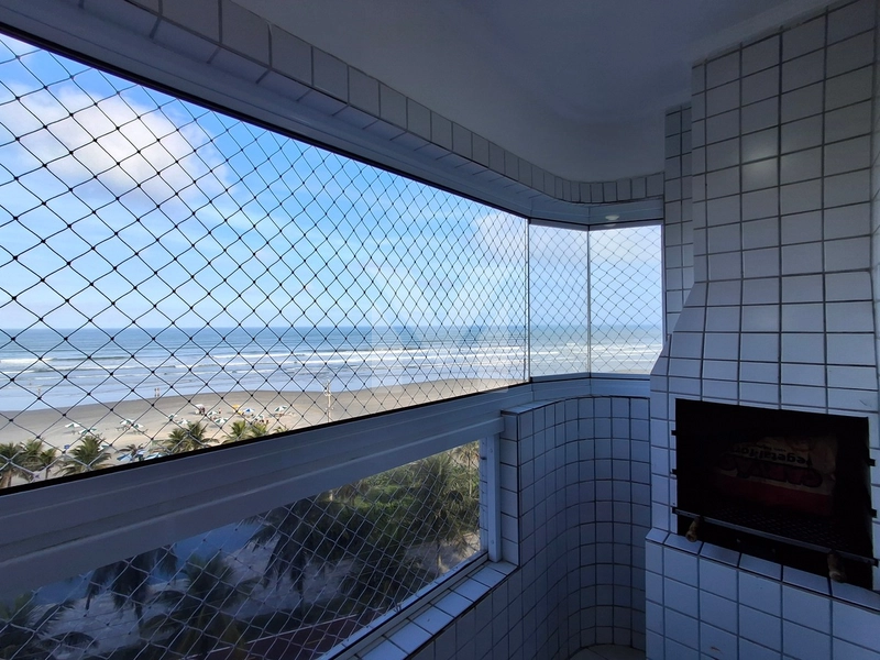 Apartamento frente mar 1 dormitório com sacada gourmet por R$ 450 mil: 4ª foto da galeria de imagens do imóvel