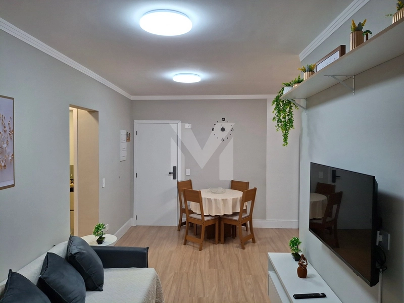 Lindo apartamento decorado de um dormitório por R$ 480 mil e vista mar: 3ª foto da galeria de imagens do imóvel