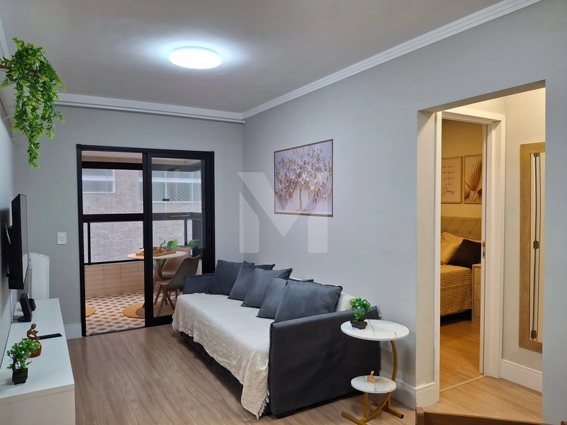 Lindo apartamento decorado de um dormitório por R$ 480 mil e vista mar: 8ª foto da galeria de imagens do imóvel