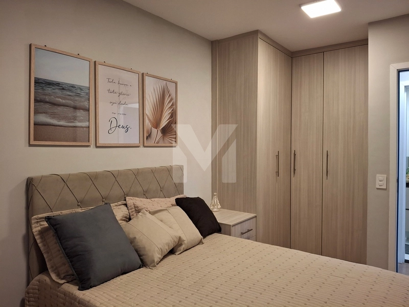 Lindo apartamento decorado de um dormitório por R$ 480 mil e vista mar: 15ª foto da galeria de imagens do imóvel