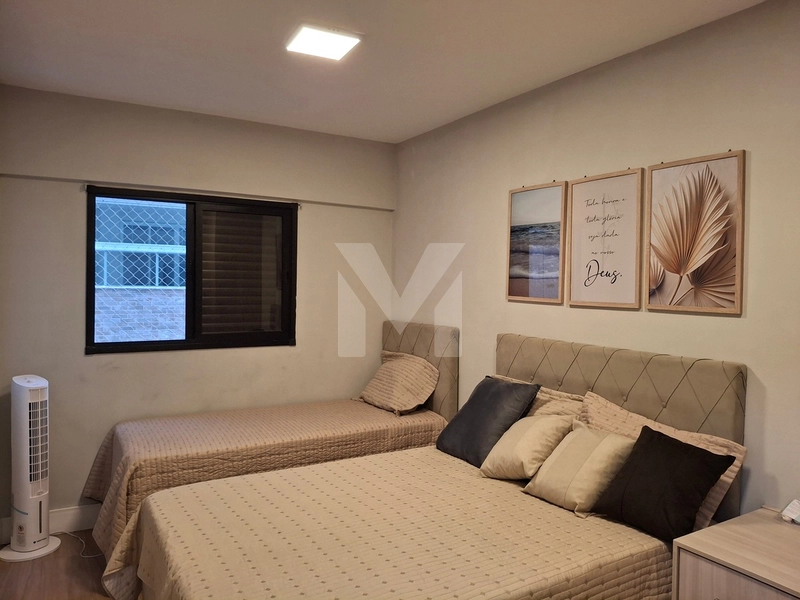 Lindo apartamento decorado de um dormitório por R$ 480 mil e vista mar: 14ª foto da galeria de imagens do imóvel