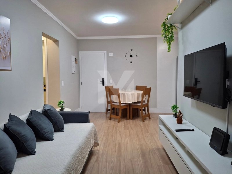 Lindo apartamento decorado de um dormitório por R$ 480 mil e vista mar: 4ª foto da galeria de imagens do imóvel