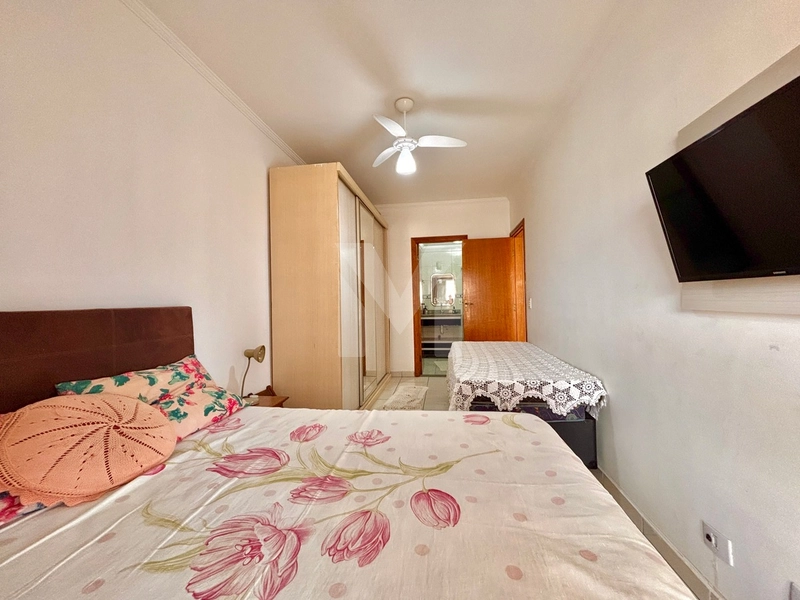 Apartamento mobiliado há 200m do Mar no bairro TUPI em Praia Grande-SP: 11ª foto da galeria de imagens do imóvel