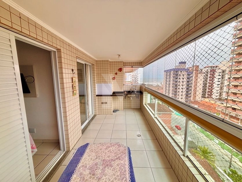 Apartamento mobiliado há 200m do Mar no bairro TUPI em Praia Grande-SP: 14ª foto da galeria de imagens do imóvel