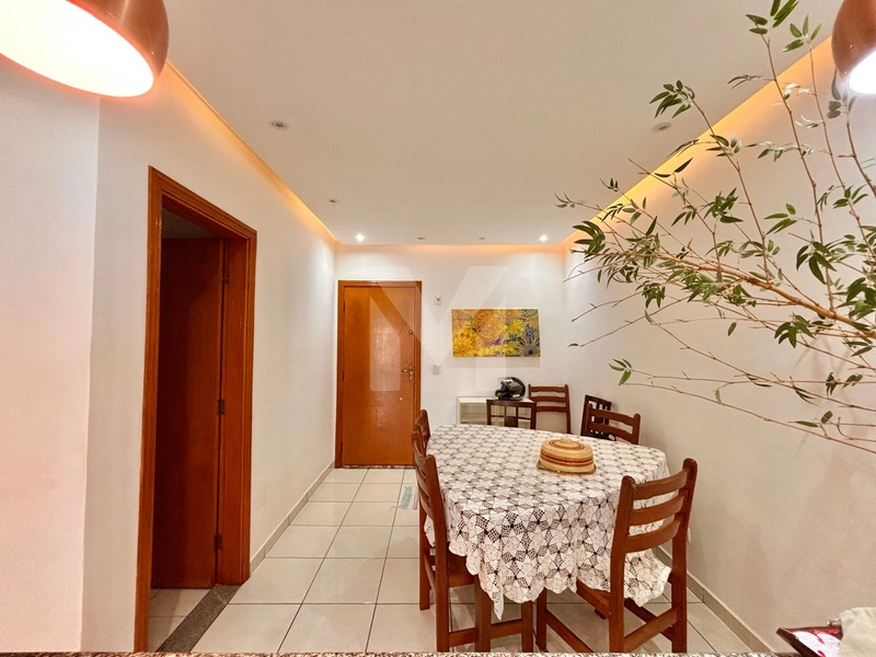Apartamento mobiliado há 200m do Mar no bairro TUPI em Praia Grande-SP: 3ª foto da galeria de imagens do imóvel