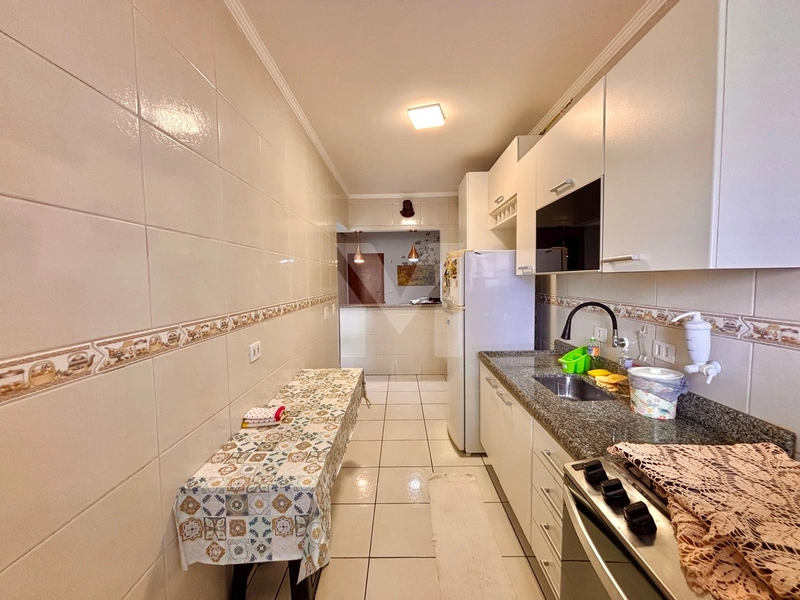 Apartamento mobiliado há 200m do Mar no bairro TUPI em Praia Grande-SP: 10ª foto da galeria de imagens do imóvel