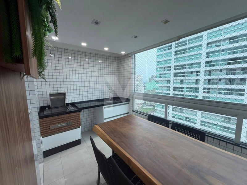 Apartamento 3 dormitórios com 2 suítes mobiliados e vista mar.: 6ª foto da galeria de imagens do imóvel