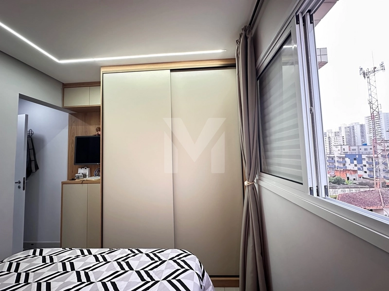 Apartamento 2 dormitórios sendo 1 suite , Aviação Praia Grande-SP.: 14ª foto da galeria de imagens do imóvel