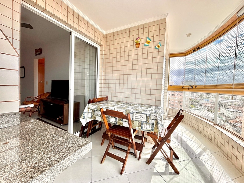 Apartamento mobiliado há 250m da Praia na TUPI: 5ª foto da galeria de imagens do imóvel