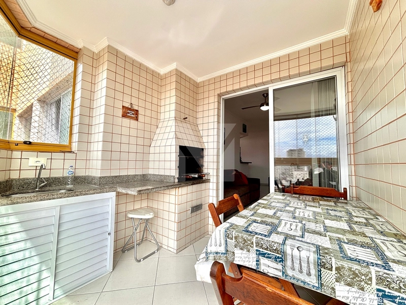 Apartamento mobiliado há 250m da Praia na TUPI: 4ª foto da galeria de imagens do imóvel