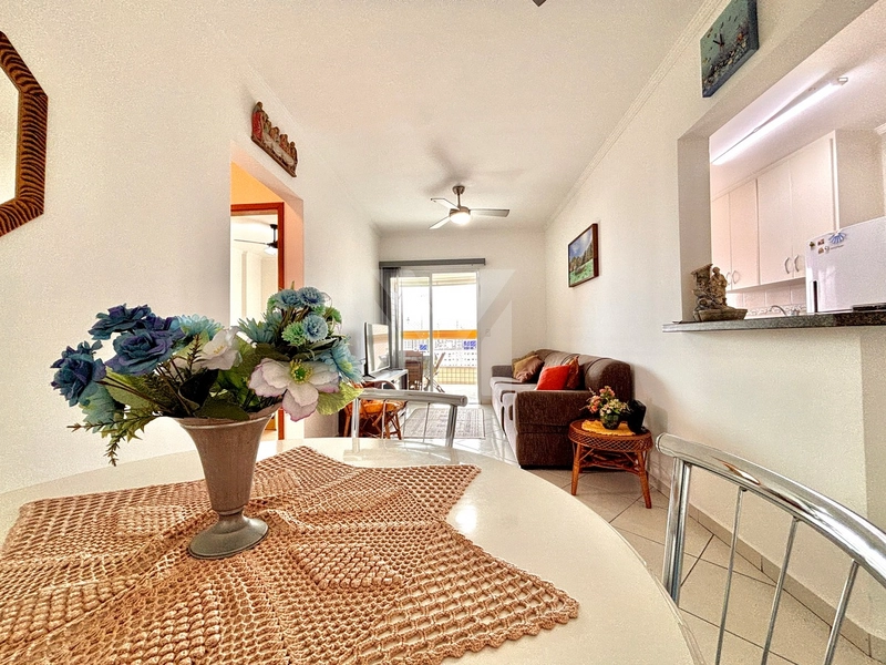Apartamento mobiliado há 250m da Praia na TUPI: 3ª foto da galeria de imagens do imóvel