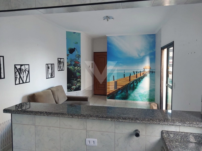VILA TUPI — VISTA MAR, SACADA E 54 M² POR R$ 340 MIL: 7ª foto da galeria de imagens do imóvel