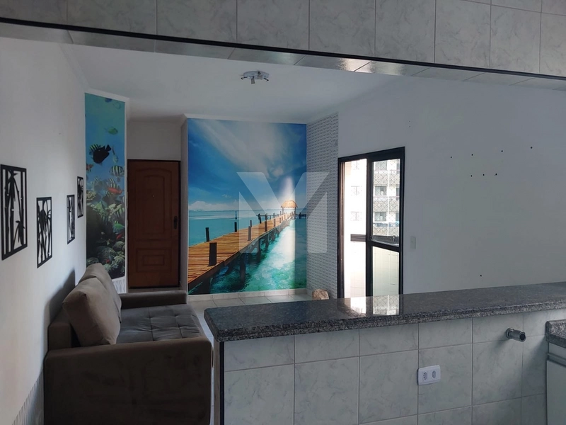 VILA TUPI — VISTA MAR, SACADA E 54 M² POR R$ 340 MIL: 5ª foto da galeria de imagens do imóvel