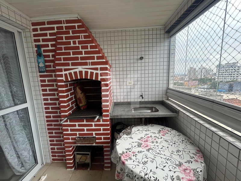 Apartamento 79m² com Sacada Gourmet a 50 Metros da Praia no Mirim: 1ª foto da galeria de imagens do imóvel