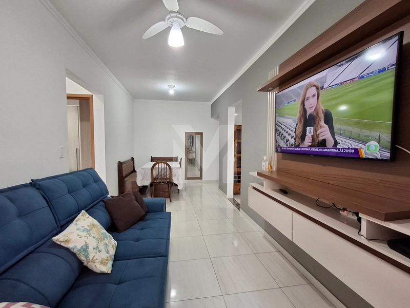 Apartamento 2 dorm, 2 vagas, mobiliado na Guilhermina: 1ª foto da galeria de imagens do imóvel