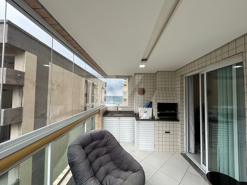 Apartamento Frente Mar à Venda no Bairro Aviação – Praia Grande/SP: 3ª foto da galeria de imagens do imóvel