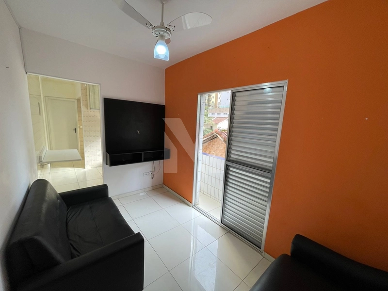 Apartamento 1 Dorm. há 50m da Praia na Aviação: 2ª foto da galeria de imagens do imóvel