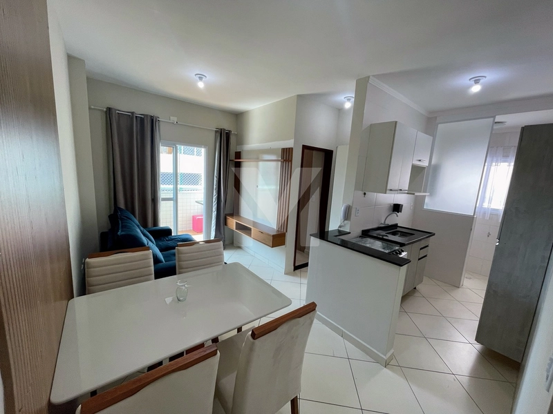 Apartamento mobiliado há 1 quadra da Praia no bairro Caiçara: 2ª foto da galeria de imagens do imóvel