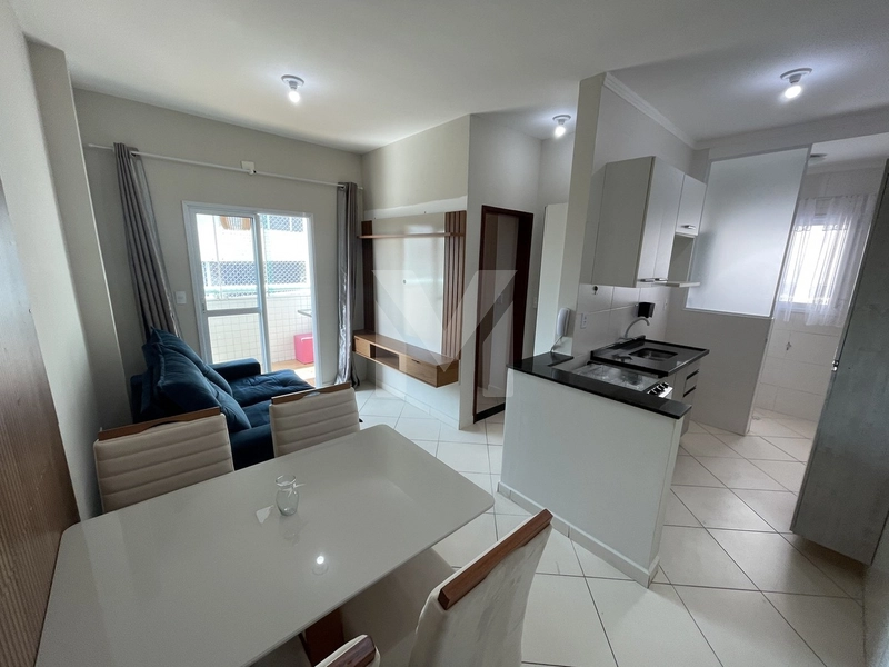 Apartamento mobiliado há 1 quadra da Praia no bairro Caiçara: 1ª foto da galeria de imagens do imóvel