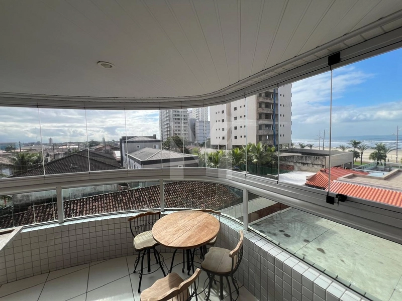 Apartamento 2 dormitórios mobiliado com vista mar por R$ 490 mil: 3ª foto da galeria de imagens do imóvel