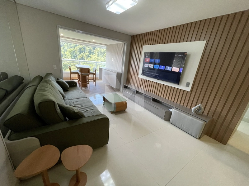 Apartamento 4 suítes mobiliado há 100m da Praia no Canto do Forte: 2ª foto da galeria de imagens do imóvel