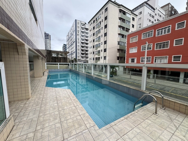 Apartamento 2 Dorm. Varanda gourmet, vista mar na Ocian, 50m da praia: 24ª foto da galeria de imagens do imóvel