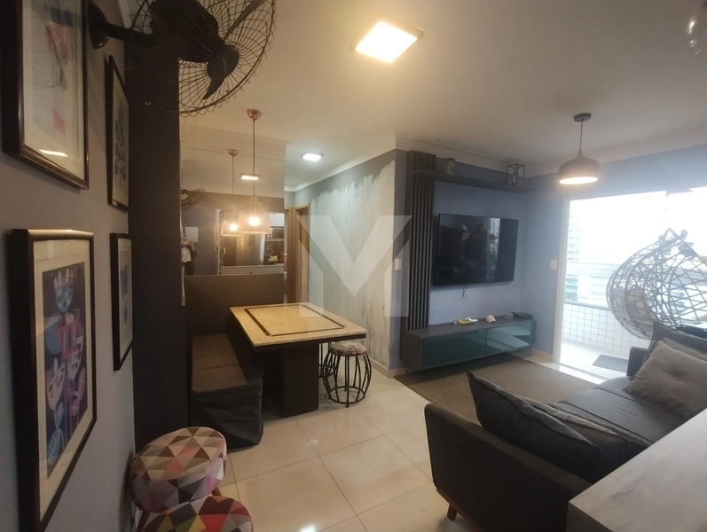Apartamento Totalmente Mobiliado no Caiçara – Porteira Fechada: 2ª foto da galeria de imagens do imóvel