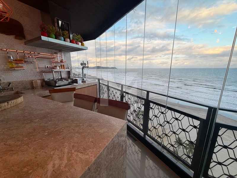APARTAMENTO FRENTE TOTAL PARA O MAR COM 3 DORMITÓRIOS NA TUPY: 6ª foto da galeria de imagens do imóvel