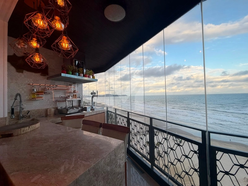 APARTAMENTO FRENTE TOTAL PARA O MAR COM 3 DORMITÓRIOS NA TUPY: 1ª foto da galeria de imagens do imóvel