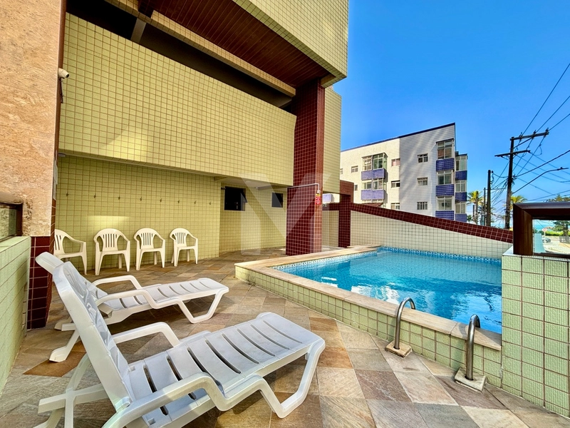 Apartamento mobiliado com vista para o mar há 50 metros da praia: 35ª foto da galeria de imagens do imóvel