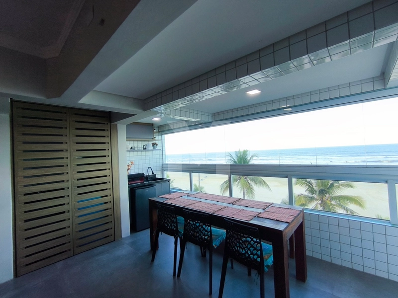 Apartamento de 2 dormitórios frente total para o mar porteira fechada: 9ª foto da galeria de imagens do imóvel