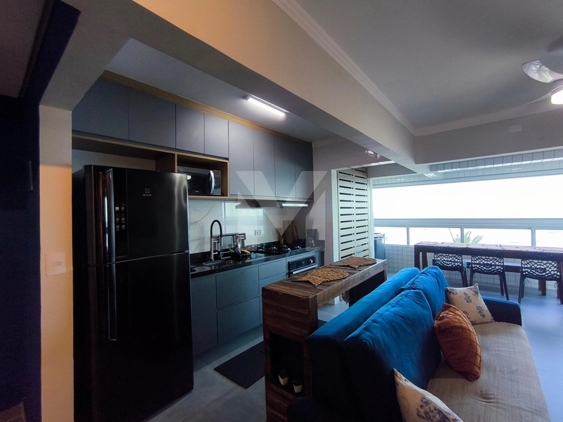 Apartamento de 2 dormitórios frente total para o mar porteira fechada: 7ª foto da galeria de imagens do imóvel